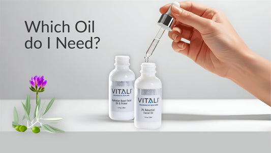 Vitali 2% Bakuchiol facial oil and Hydration Boost Facial Oil & Primer