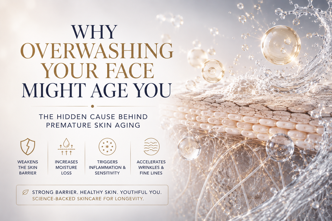 WHY OVERWASHING YOUR FACE MIGHT AGE YOU