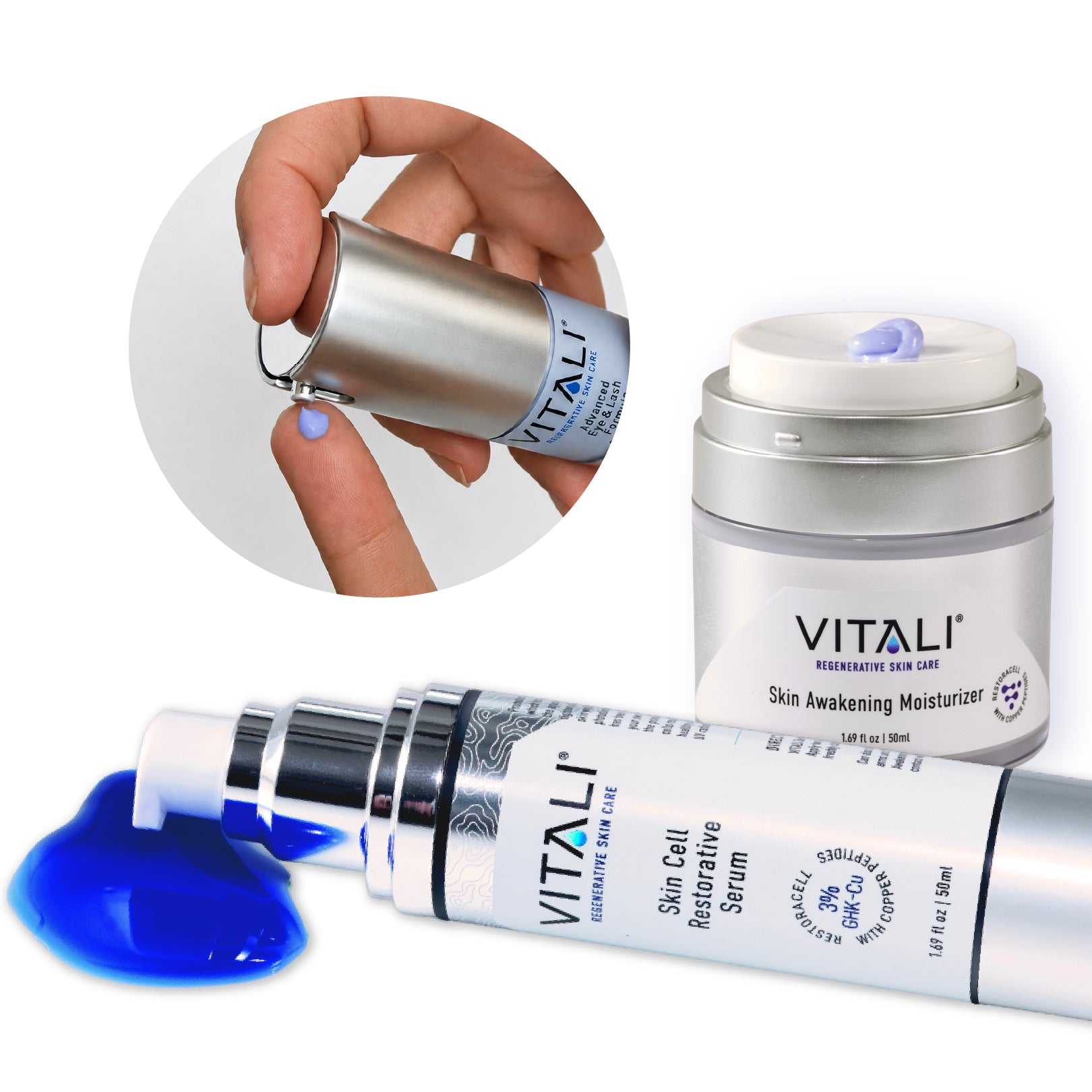 ghk cu serum 3 Copper Peptide Collection Follow with moisturizer fda restrictions on bpc-157 Size:3 Lbs research use only