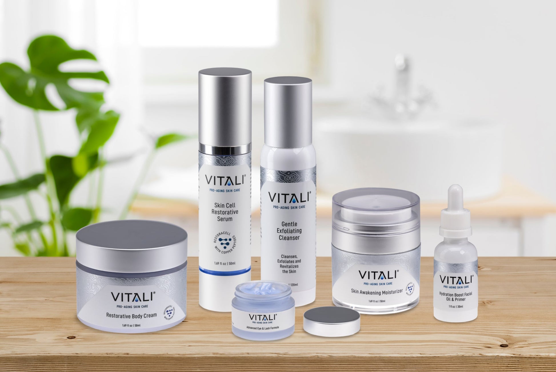 Vitali Full Skin Care Routine Collection - Restoracell Skincare